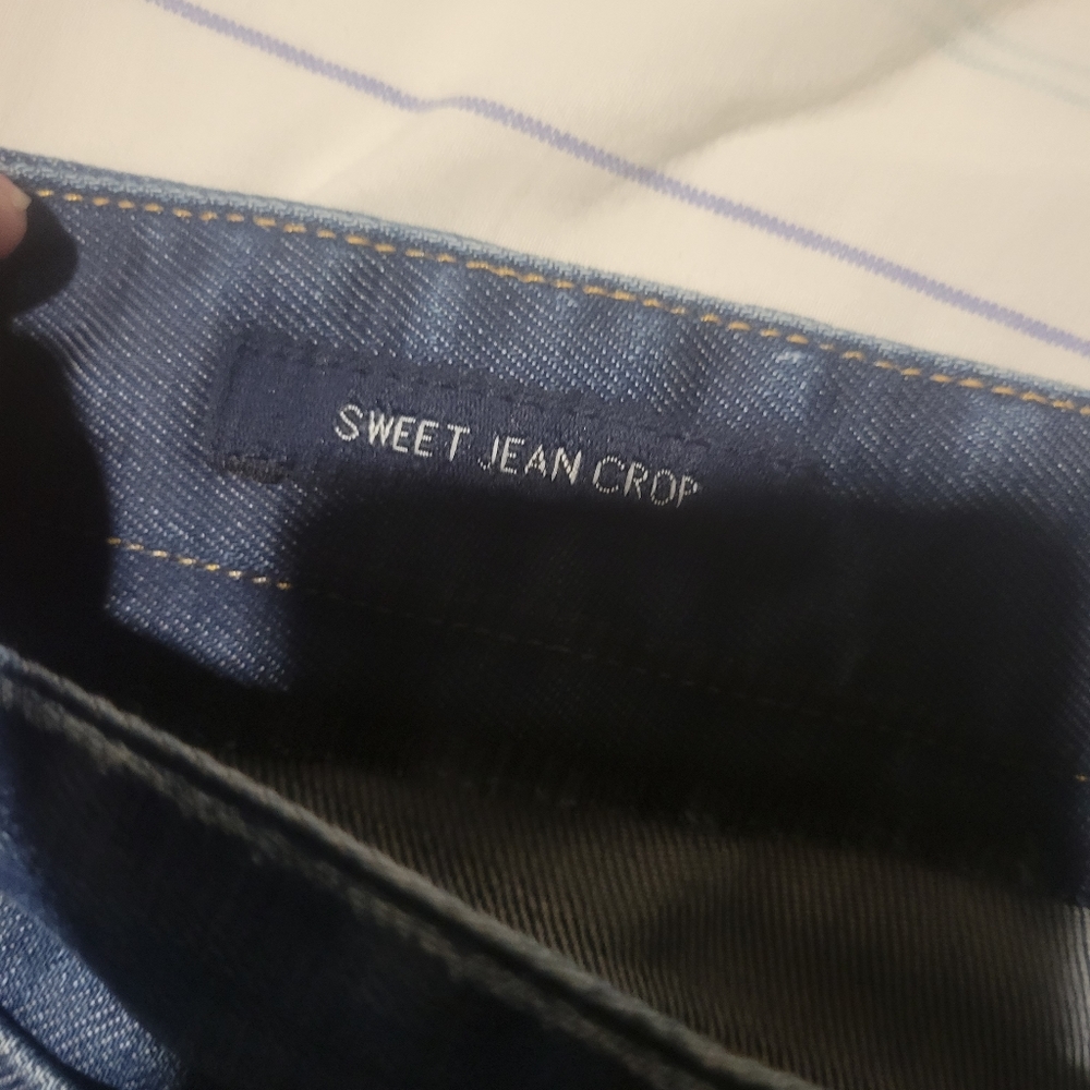Women’s Lucky Brand sweet jean crop.size 10 /30 euc - Picture 7 of 7